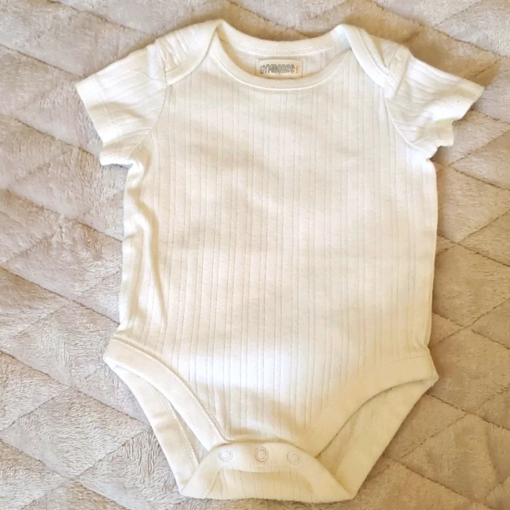 Gymboree white onesie & pant set